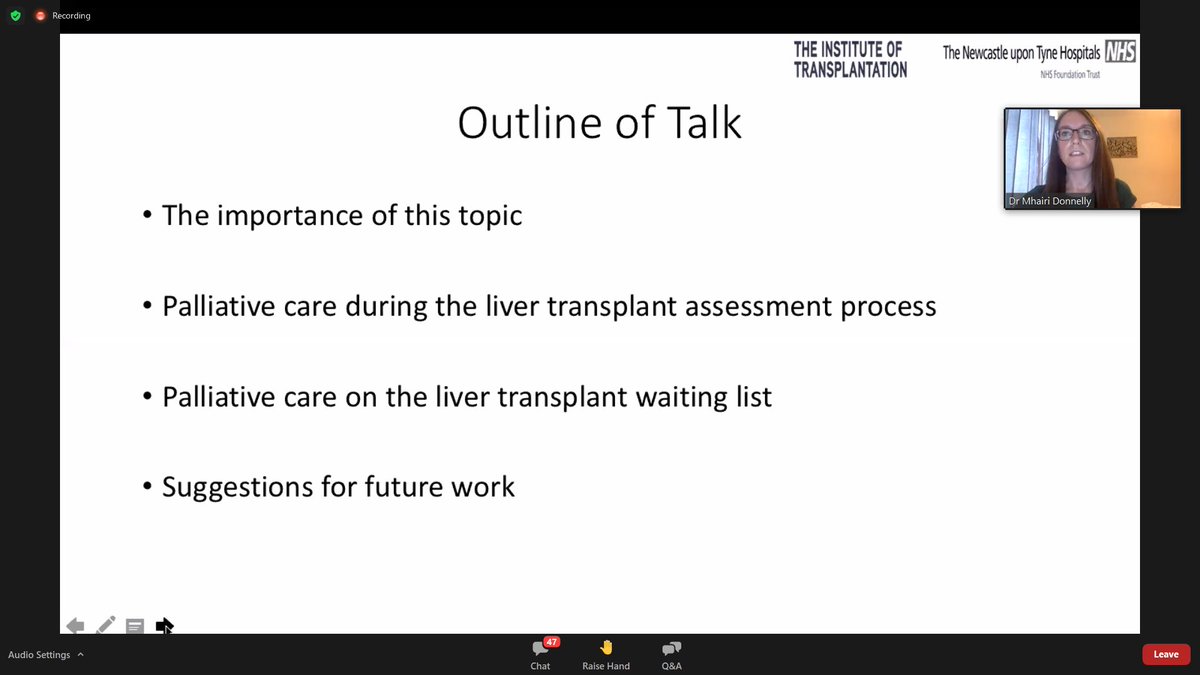 hudsonbe81's tweet photo. @MhairiDonnelly describing the importance fof PC for patients on the transplant waiting list - palliative and curative care NOT mutually exclusive - improving quality of life (as well as length of life!) vital #BASLEOL #palliativehepatology https://t.co/v3q6sBmgMQ