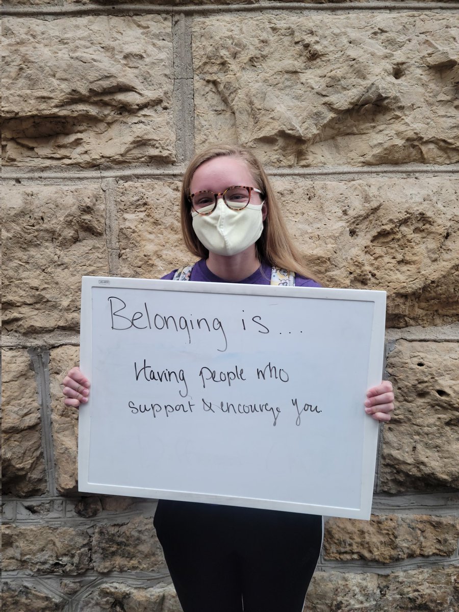 LorasSAAC's tweet photo. .@DuhawkSpirit Hannah McDermott came and showed us what belonging means to her! #NCAAInclusion #lorasinclusion #GoDuhawks https://t.co/cMbwsnhPQ5