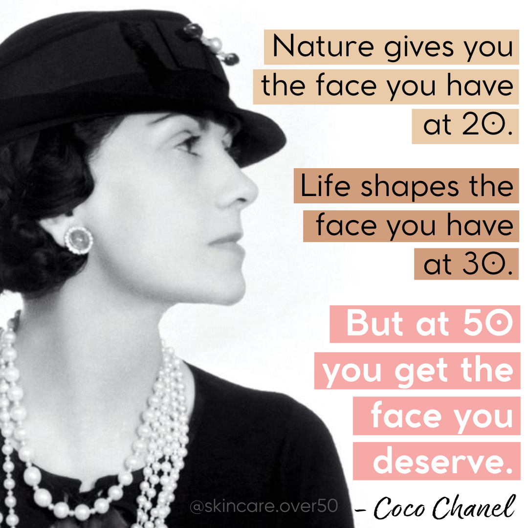 Do you agree?

Drop a 👍 if you believe that in order to have great skin, you have to take care of it!

.
.
.
.
.
#cocochanel #agingbackwards #skincareisselfcare #beautifulskinover40 #beautifulskinover50 #over40women #over50women #skincareover50 #skincareover30 #skincareover40