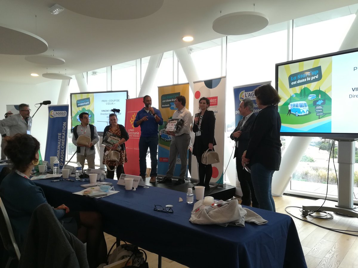 Le prix coup de coeur de <a href="/SUDLP_concours/">Startup dans le pré</a> est remis à Mavana et à Tribu4kids.