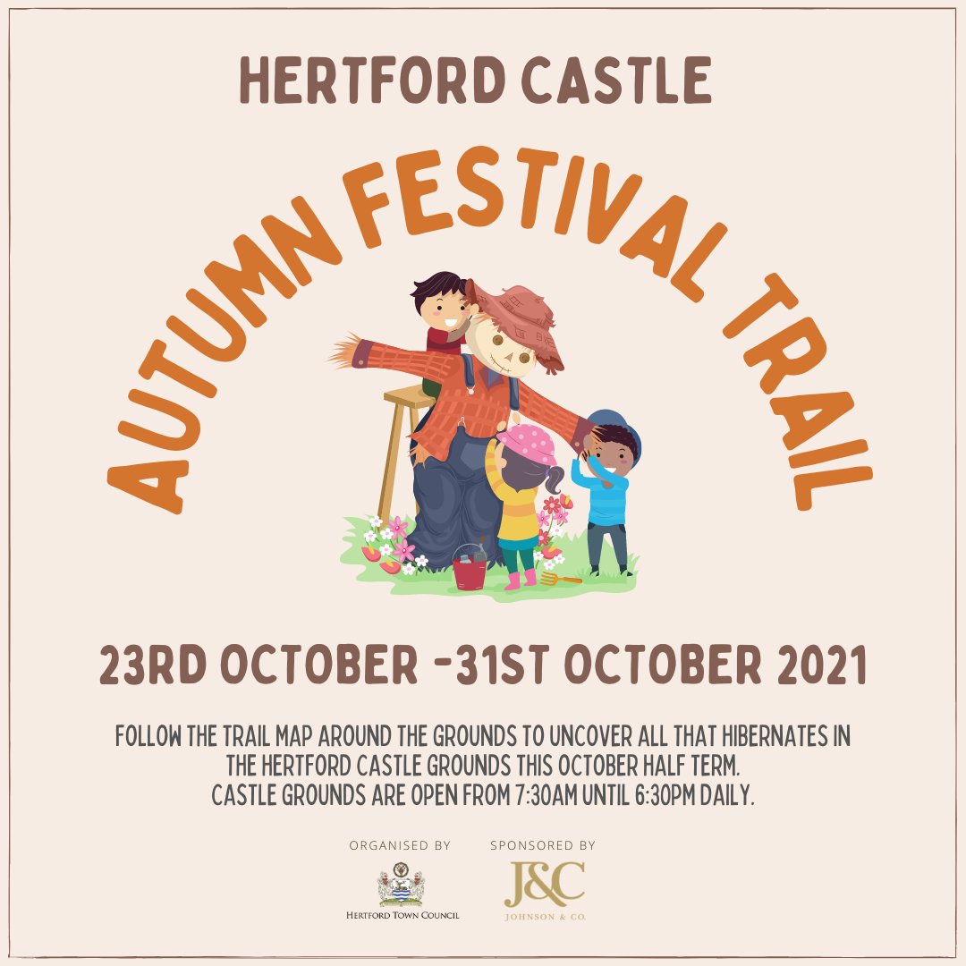 Clutching at straws for weekend plans?🌾Look no further! Our FREE <a href="/hertfordcastle/">Hertford Castle</a> #AutumnFestival trail starts this Saturday and with such a-maize-ing🌽autumnal displays, you won’t want to miss it! Trail maps will be available from the castle gates🗺️ Sponsored by Johnson &amp; Co🏠
