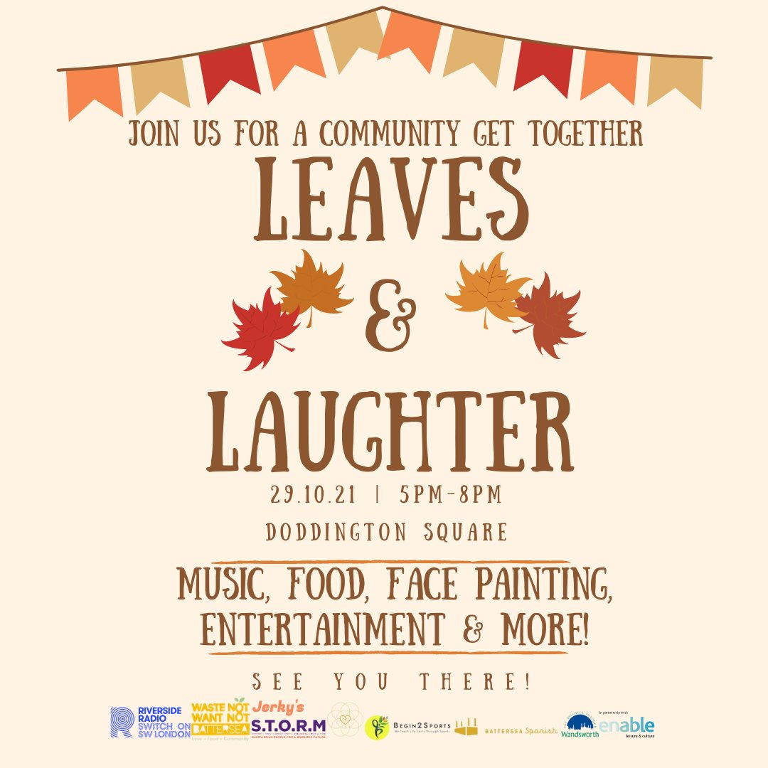 FoundationLBT's tweet photo. Join us on October 29th for a community get together! @WasteNotProject @ThisisRiverside @Begin2Sports @BatterCSpanish @enableLC @EnableHW @wandbc @stormempower @AboutDoddington @FayonTV  https://t.co/HGNdCvz967 https://t.co/fQXmY0pvao https://t.co/ANF5dl5ryN