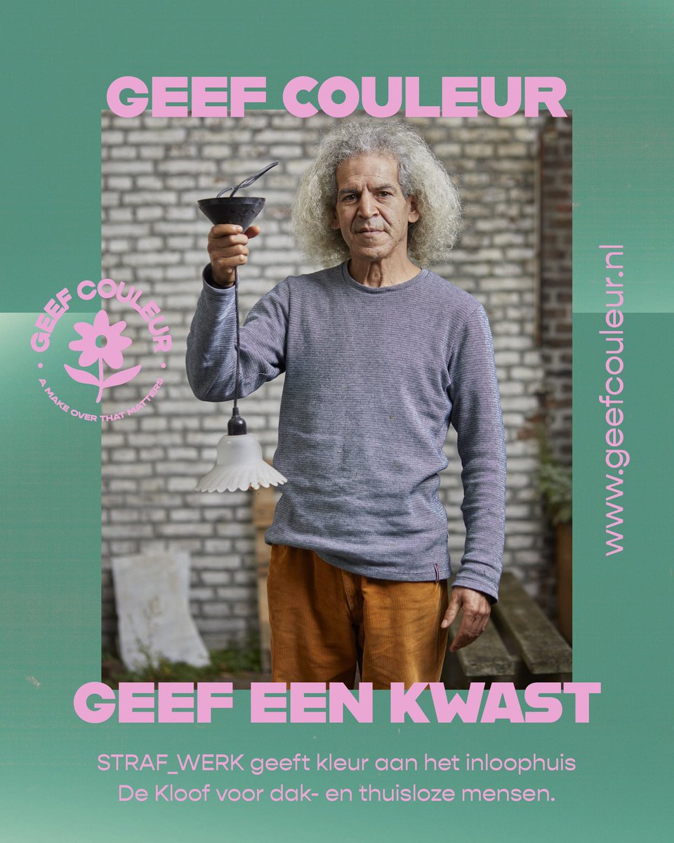 WINTER IS COMING

Stanislav, Mo, Youssef en Romulus willen de inloophuizen van @Regenboog020 pimpen voordat de ergste kou ons land binnenkomt.

Help them out 🙏🏼 en #geefcouleur!  DONEER - geefcouleur.nl