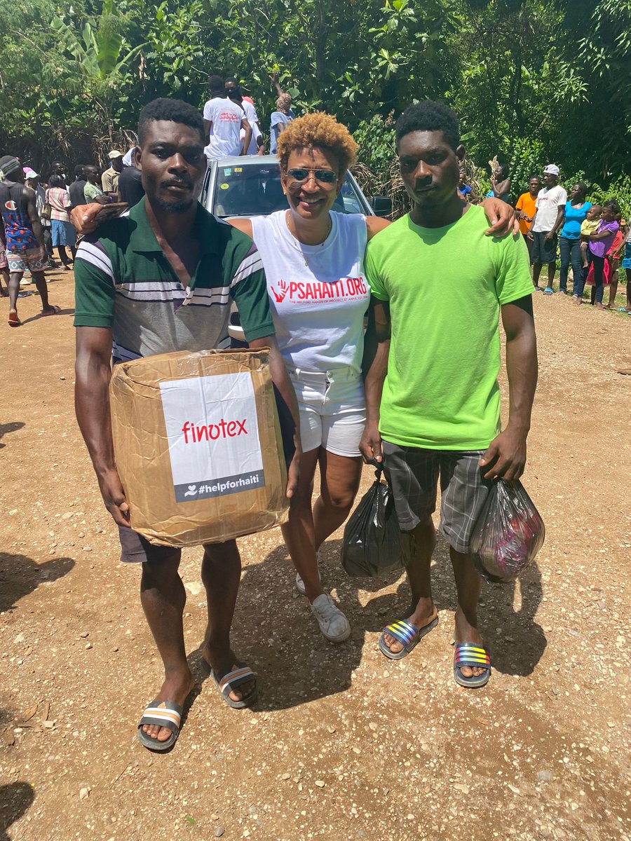 FinotexCorp's tweet photo. On August 14th 2021, Haiti suffered a strong 7.2 magnitude earthquake and several aftershocks causing severe damage and loss of many citizens. We, alongside some of our business partners, joined forces to send essential donations. #Helpforhaiti
Read more: https://t.co/Ob7hW4TsXr https://t.co/eZLicD1J96
