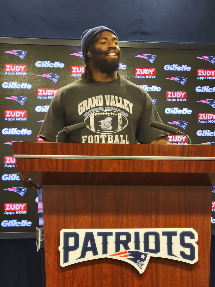 Matthew Judon repping the Alma mater. "It did everything for me." #Patriots