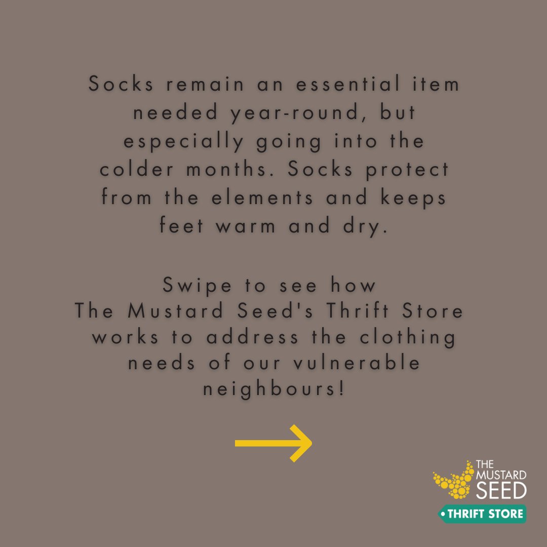 mustardseedcan's tweet photo. We are excited about our upcoming Halloween Havoc sock and underwear drive in partnership with the TMS Thrift Store and @MrNiceSocks1 on October 30! Come help us fill up a @LongMcQuade truck and support our vulnerable neighbors as we head into the colder season. #HopeGrowsHere https://t.co/ONCT1dWc1H
