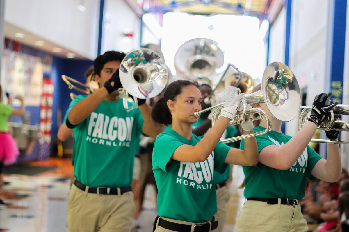 LakeDallasISD's tweet photo. Our Falcon Band will be competing in the UIL Area B Marching Contest at the Children’s Health Stadium in Prosper at 1:15 p.m. this Saturday. Show as much support as you can to our Falcon Band! #FalconFirst https://t.co/8oF08XZu3e