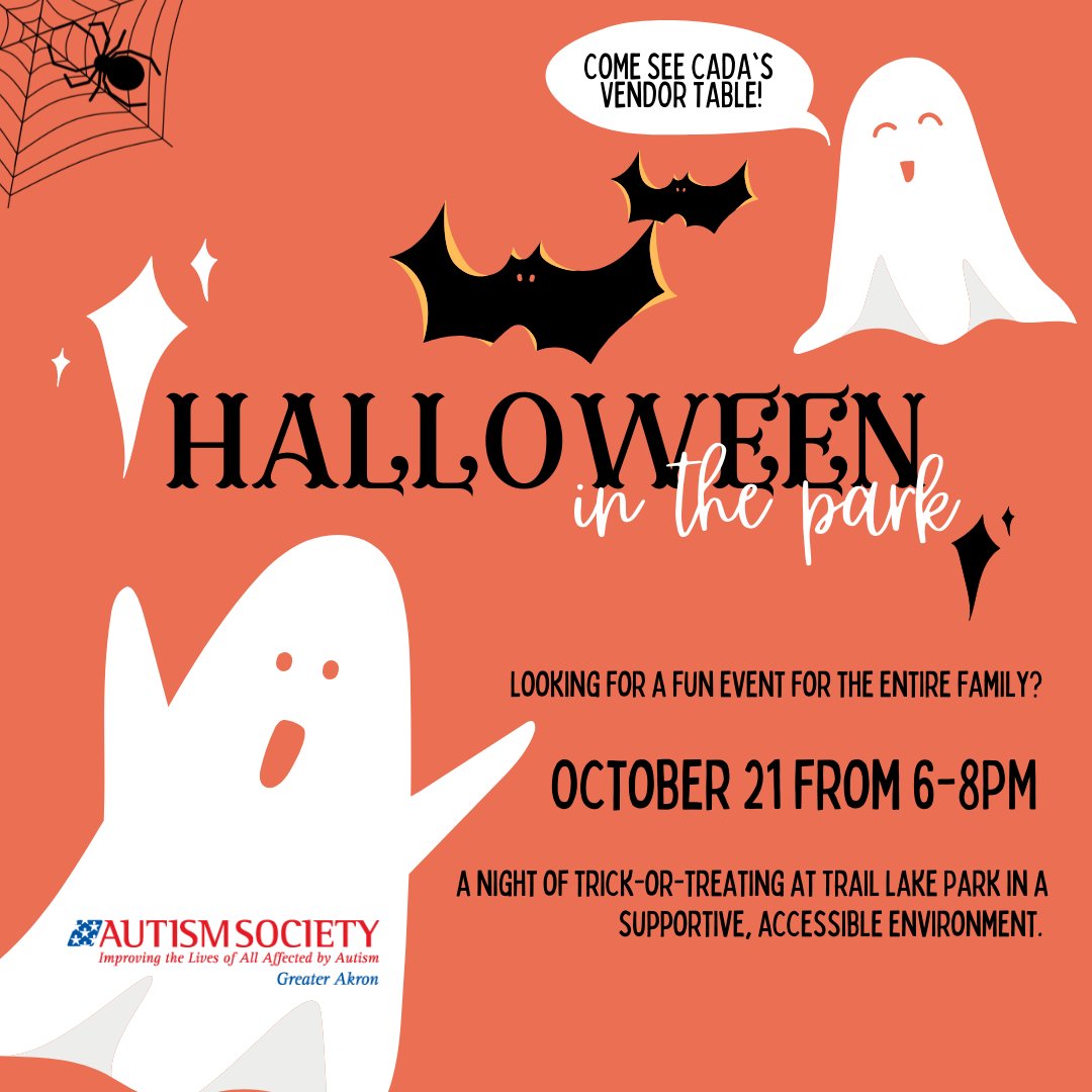 Looking for a fun event for the entire family? Join ASGA and the Portage Park District for a night of trick-or-treating at Trail Lake Park in an accessible environment. Register at: bit.ly/3unUCuo