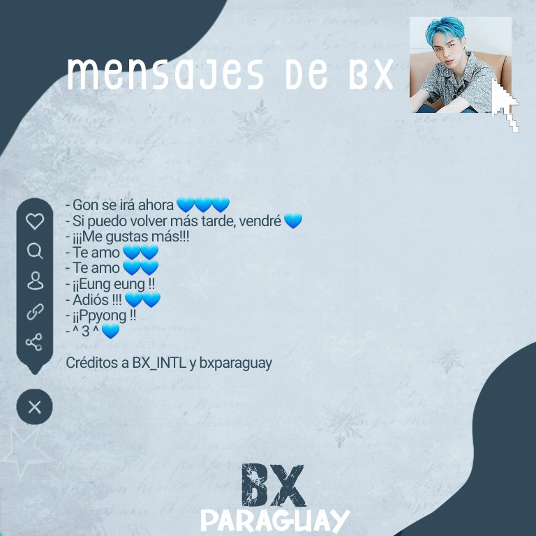 bxparaguay's tweet photo. 🌌 • PM — 211021 

Mensajes de BX: 

#CIX #씨아이엑스 #BX #비엑스 https://t.co/umuWB8F8HP