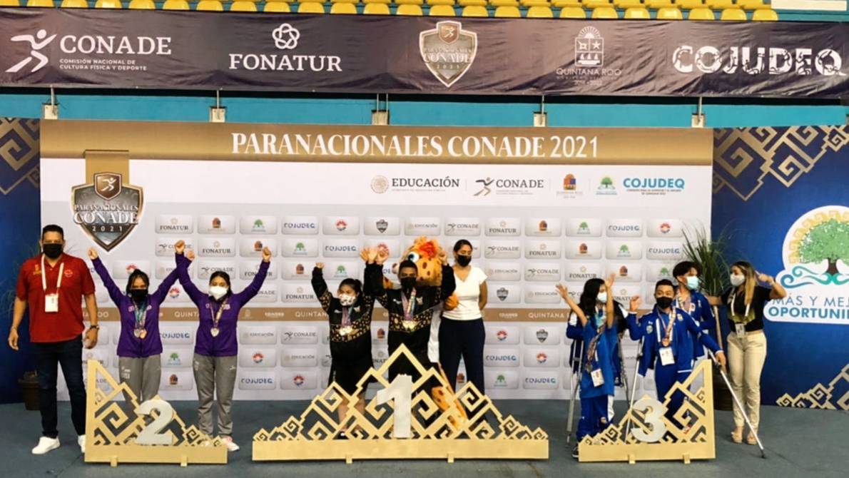 AlexLunaLopez's tweet photo. Presente en la premiación de Paratenis de Mesa a todos los ganadores de esta primera edición de los Paranacionales CONADE 2021. 
¡Muchas felicidades! https://t.co/aFc1HshWhz