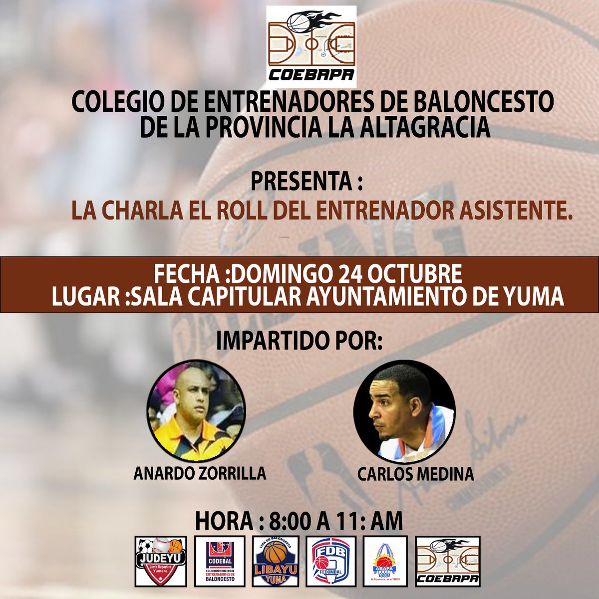 CoebapaE's tweet photo. Nos vemos este Domingo
#Capacitacion
#Coebapa
@RafelinUribe @Codebal1 @TheCoachLopez @CoebapaE @WanderOrtizS @Edgar_Moreta @DiegoGuzmanRD @HigueyAbapa @FedombalRD https://t.co/zRnptZFdfY