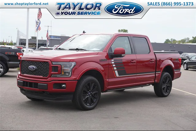 shoptaylorford's tweet photo. Where are you heading on your next road trip? ππ
Upgrade your ride to this incredible Pre-Owned 2020 #FordF150 Lariat offered in a fiery Rapid Red Metallic Tinted Clearcoat and complemented by a sleek Black leather interior. π₯β‘οΈ https://t.co/ecCjEJ0xV4
#TaylorFord #TaylorMI https://t.co/a9xSg03KF9