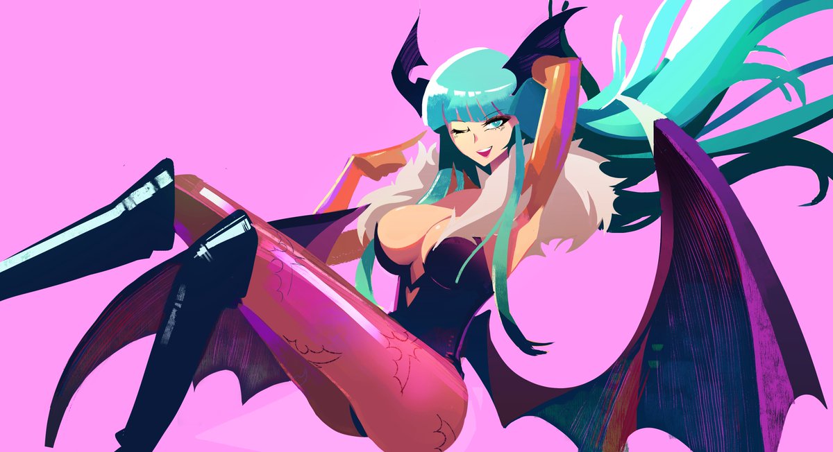Nem_Graphics's tweet photo. Morrigan repost https://t.co/shSz4tXTLG