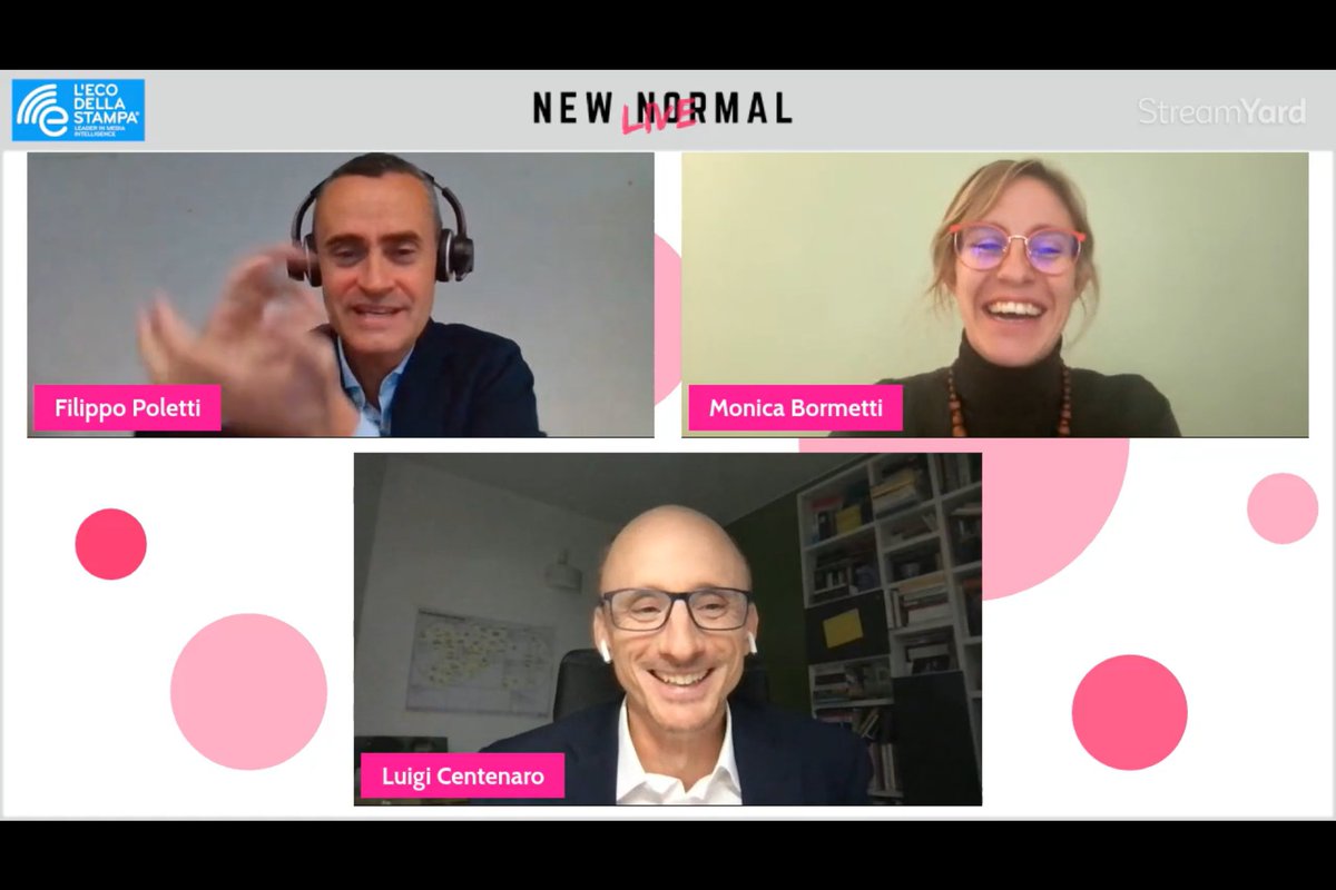 Come si deve impostare la propria carriera?

Ne parlano oggi al #NewNormalLive <a href="/filippo_poletti/">Filippo Poletti</a> e Monica Bormetti con <a href="/LuigiCentenaro/">Luigi Centenaro</a> docente in diverse business school italiane e primo personal branding strategist italiano.

Segui la diretta 👉youtube.com/watch?v=USx5Jn…