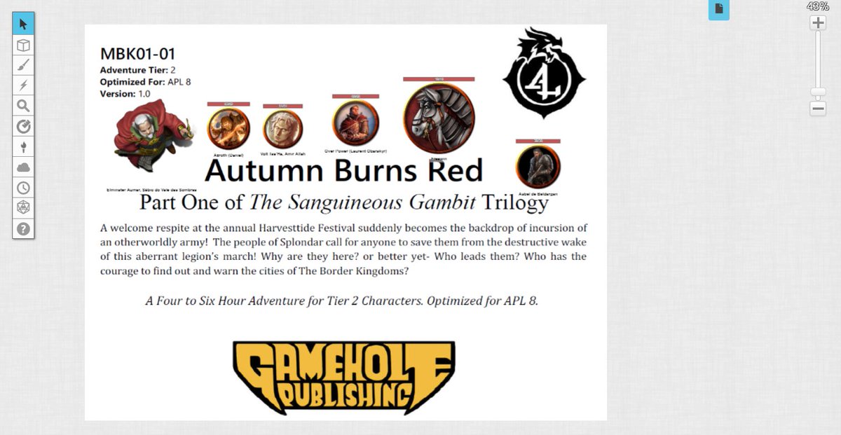 LusRicardoSilv5's tweet photo. Abouto to begin the marathon (MBK 1 to 8)!!!

Playing @DnD_AdvLeague at @GameholeCon alongside @ligaventureiros!

#dungeonsanddragons5e #BorderKingdoms

w/ @VCoziuc , @SaraivaRRPG , RZiviani, BSouza, André e @patlbrito https://t.co/a1ADPqwAwV