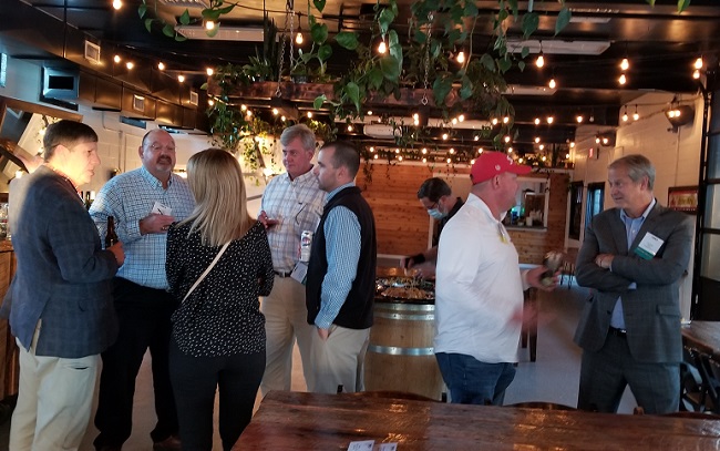 VAReadyMix's tweet photo. We closed out our VRMCA Regional meetings this past Tuesday at Lunch.Supper in Richmond. Thanks to all who attended for an enjoyable evening! Up next? Our 2021 Fall Convention at the Greenbrier beginning this Sunday... we'll see you there! #BuildVirginiaStrong https://t.co/ez9dOfHsbR