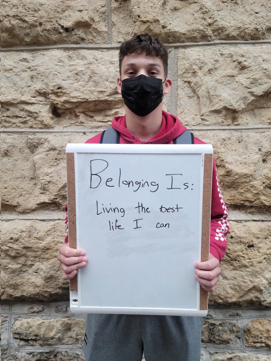 LorasSAAC's tweet photo. .@LorasMensVB Tyler Kratochvil told us what belonging means in his opinion! #NCAAInclusion #lorasinclusion #GoDuhawks https://t.co/m0bsA37kJP