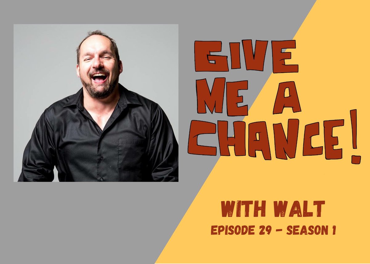 GiveMeAChanceT2's tweet photo. After a very long summer break, we are back with a new episode of Give Me A Chance!! This time Walt will share his story of how living a healthier life gave him the chance to change his life. 

Link to the episode 👉🏻 https://t.co/gFOX6VaKae

#healthiswealth https://t.co/kfGEbOa3Cc