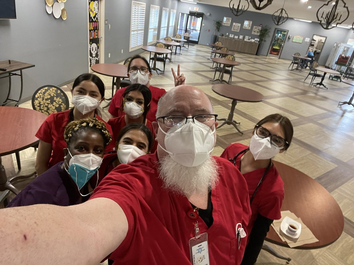 William02007953's tweet photo. CNA students after First day of Clinical Rotations  #CTENCISD https://t.co/HJP9VtynAu