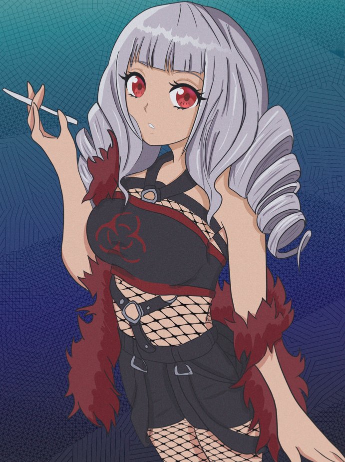 boozhens's tweet photo. two gift art I put together recently! 
a cute Eula and Azus cute OC
#genshin #genshinimpact https://t.co/ZUDezinWnA