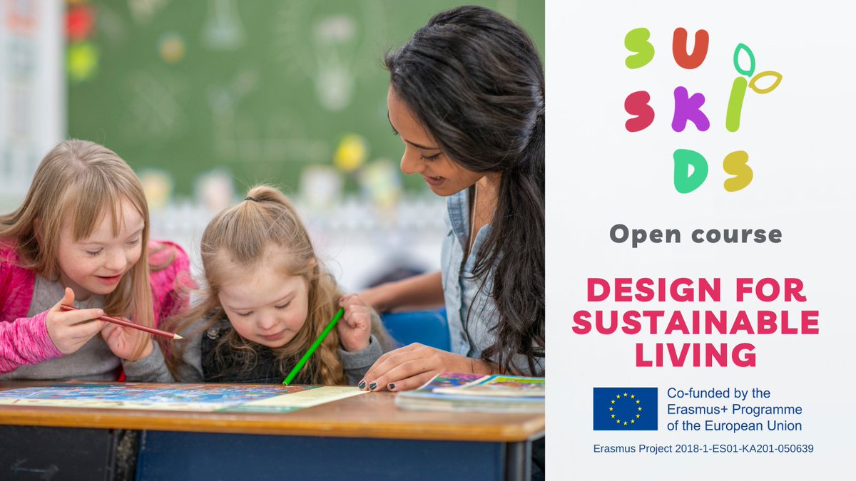 SuskidsP's tweet photo. Download our  Pilot Course "Design for sustainable living"  for   Junior Cycle Level 2 of @NCCAie. aimed at students with #DownSyndrome https://t.co/mTcikEFiAU… 
@EUErasmusPlus @UBUEstudiantes   @Kveloce_I_D_i @BjalandIT  @hogeschoolUCLL @tcddublin @MayoralPalau https://t.co/og83q1bfXg