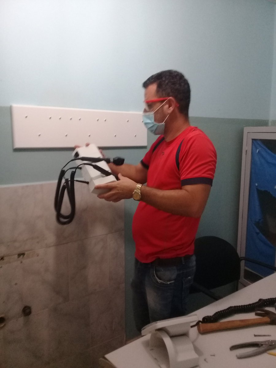 DayanFonseca4's tweet photo. Se instala en el CDI Negra Hipólita equipo de Otorrinolaringología donado por la Gobernación de Aragua para mejorar la calidad en la prestación de los servicios al pueblo venezolano.
@cubacooperaven
@cubacolabora 
@NelaTa83 
#CubaPorLaVida 
#CubaCoopera https://t.co/MYLzIdSm7q