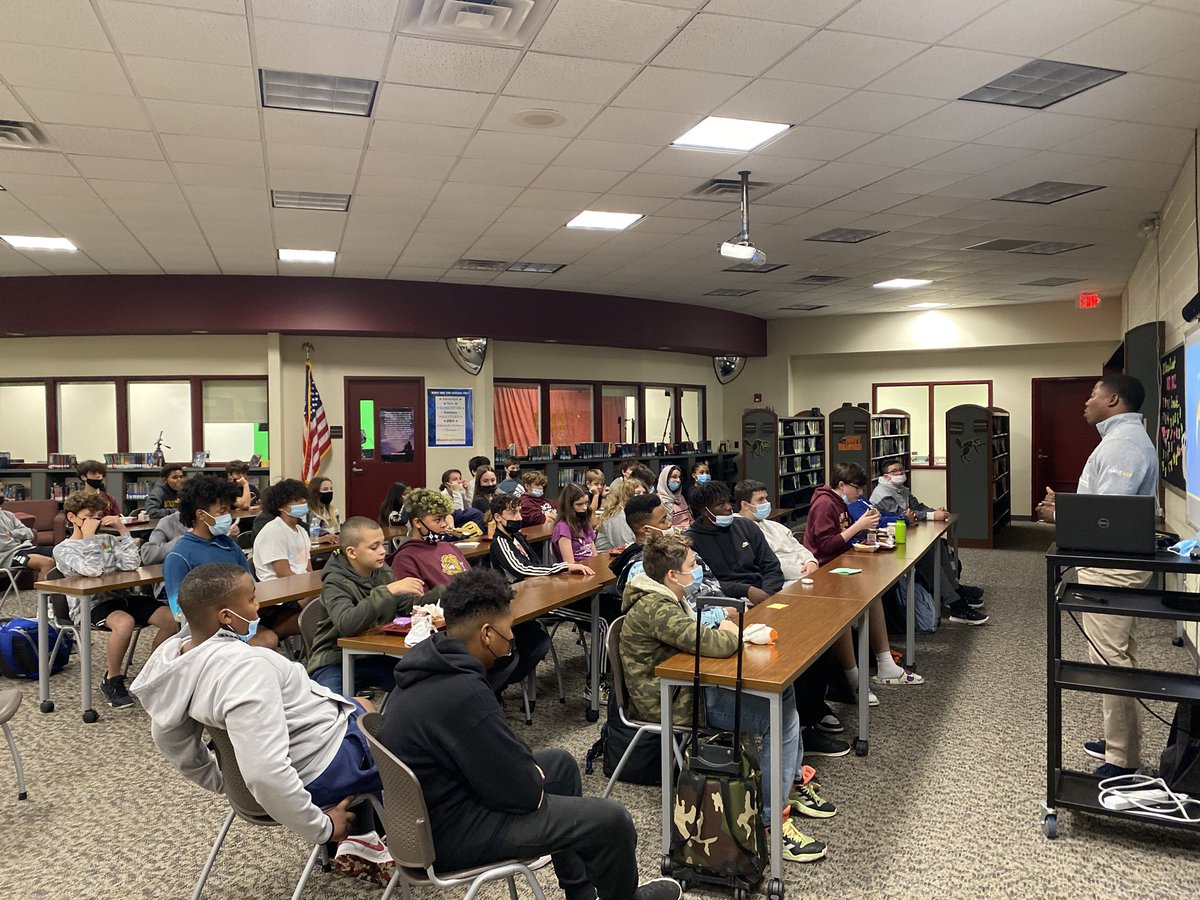 Coach Middleton shares his experience as an NCAA Football Coach with our BTA Students!