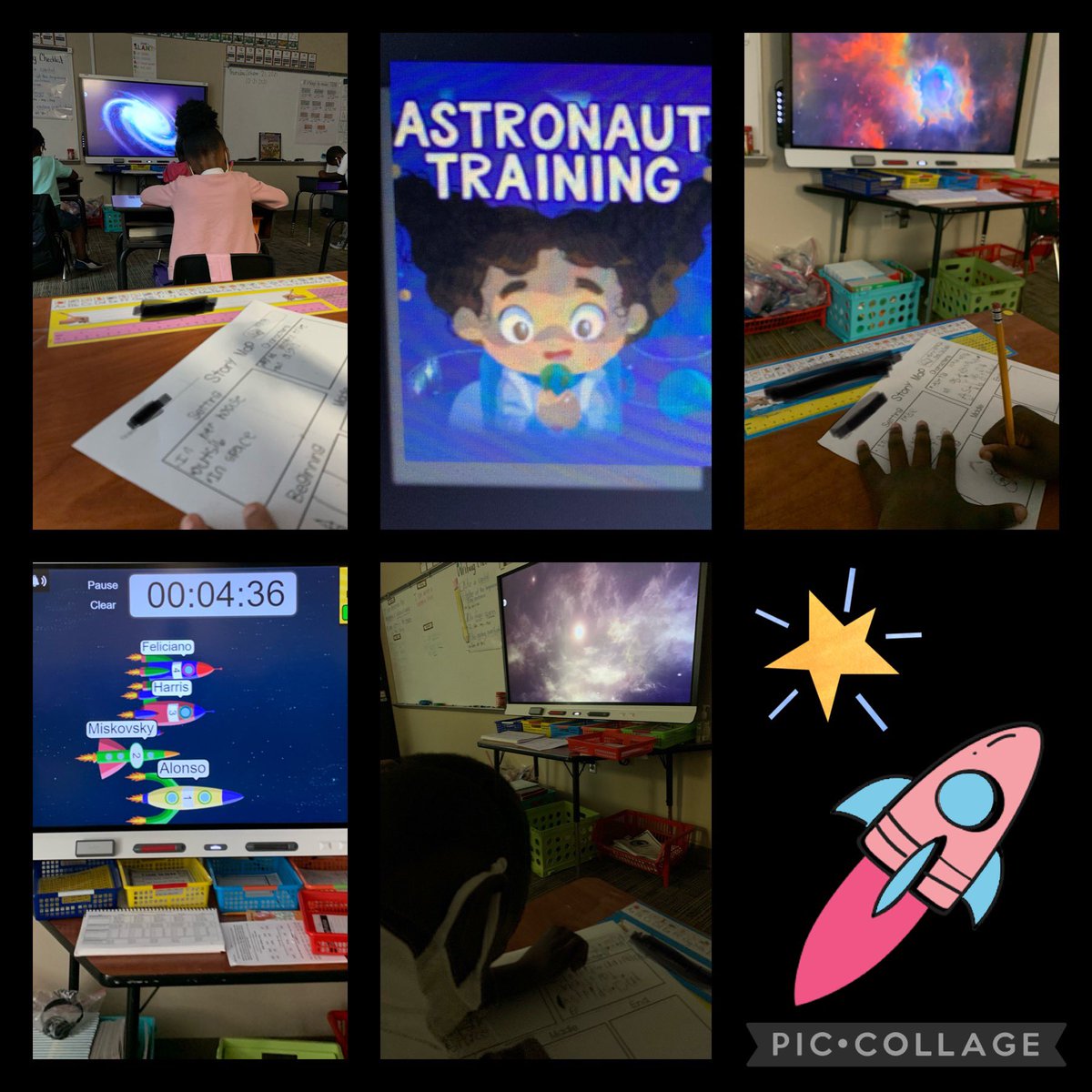 Ms. Alonso’s 1st graders practiced identifying story elements in ASTRONAUT TRAINING 🌚🔭 #ocpsRYS #ImpactCDL #EcclestonElementary #SouthwestLC