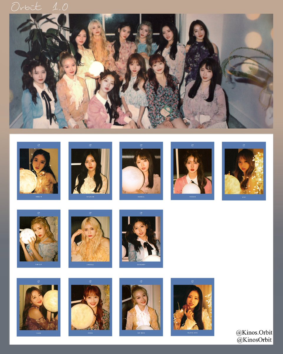 LOONA Orbit 1.0, 2.0 and 3.0 template
