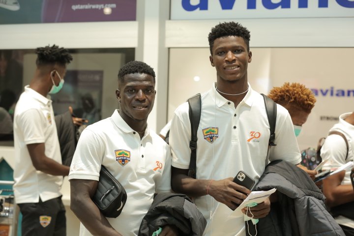 HeartsOfOakGH's tweet photo. ✈️ En route to Morocco 🌍. 
The target remains the same. ☑️
We are focused. 💪

#CAFChampionsLeague
#AHOSC
#PhobiaToTheWorld
#Phobia4Life https://t.co/V1ceO9vpLr