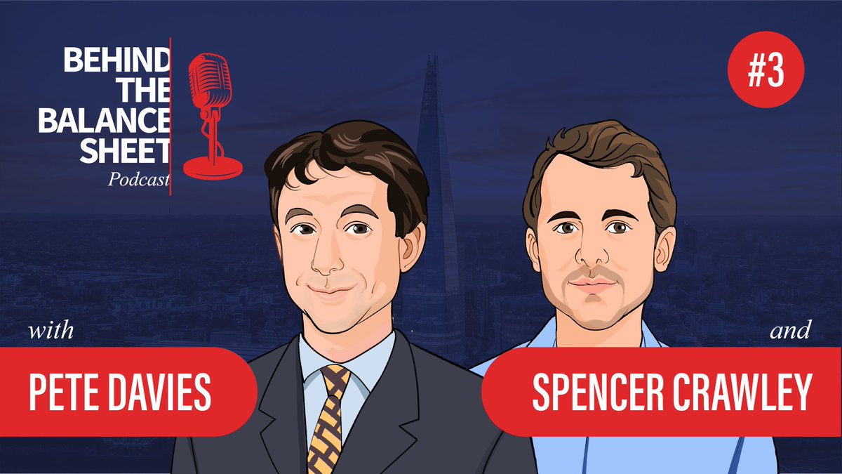 Podcast Episode 3 Pete Davies of Lansdowne Partners and Spencer Crawley First Minute Capital Discuss UK venture and much much more. behindthebalancesheet.com/podcasts-singl… #btbspod