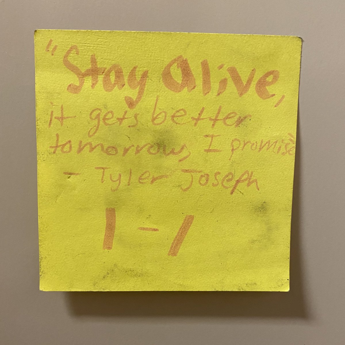 PostItClique's tweet image. #6 school cafeteria bathroom #PostItClique