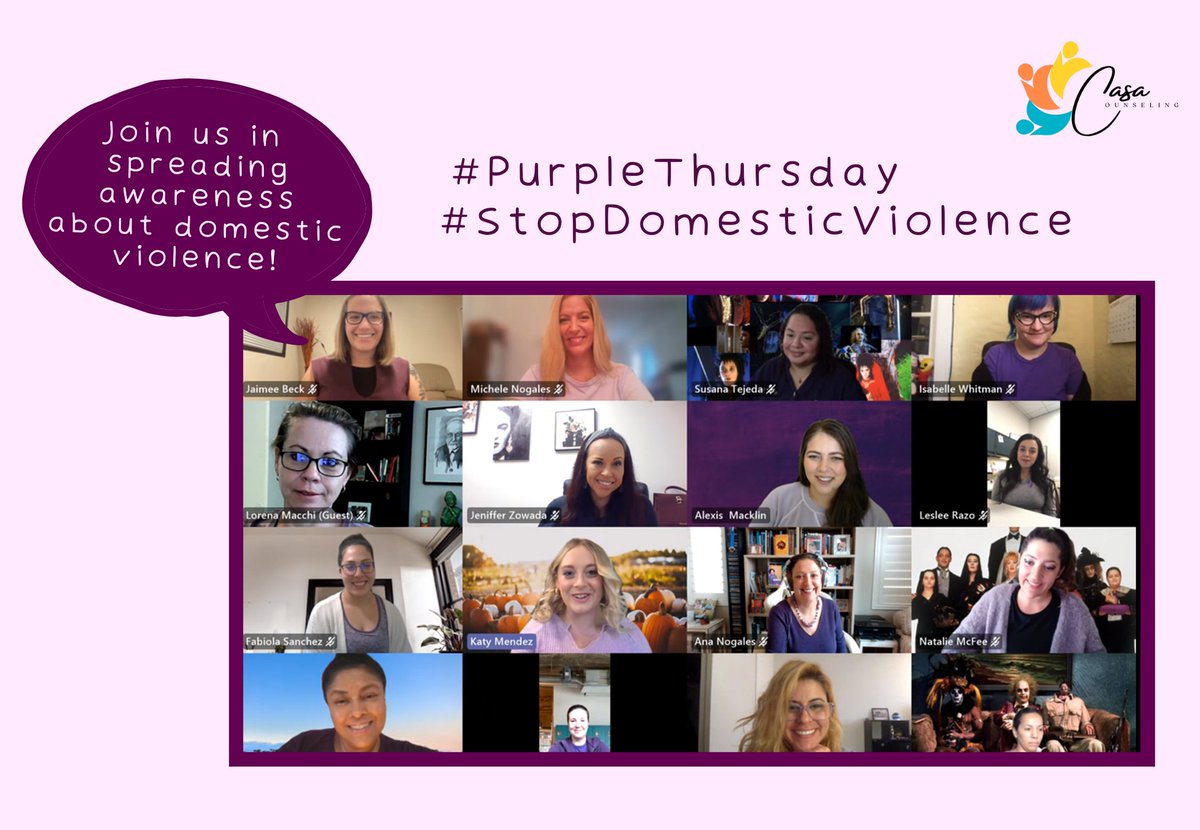 We heard it’s #PurpleThursday

Join in by wearing purple today to spread awareness about domestic violence.

1 in 3 women and 1 in 4 men have experienced some form of physical violence by an intimate partner, according to the NCADV. #stopabuse #speakup #stopdomesticviolence