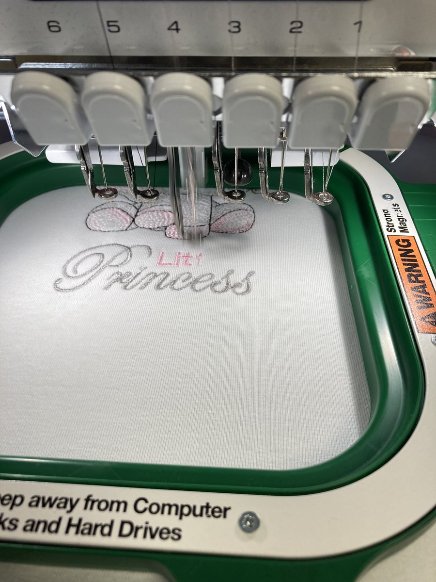 emmaeasteruk's tweet photo. I’ve been busy working on some new products, here’s a sneak peek of one being embroidered. 100% Handmade in Wales using organic cotton.

#handmade #madeinwales #organic #SmallBiz #shopindie #shopping #MHHSBD #makeitbritishmember #QueenOf https://t.co/CRJqK5Kn8N