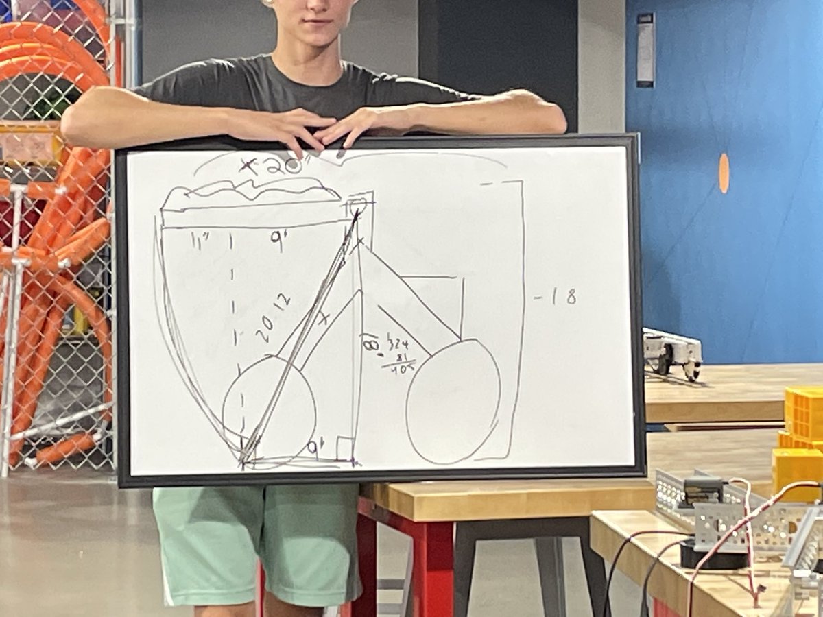 FtcGreendale's tweet photo. Busy day!  Now that we decided on which way to pick up blocks, it was time to design ways to attach that assembly. Meanwhile our coders and our partner team used sensors to really lock in the beginning of our “duck side” autonomous path! #omgrobots https://t.co/TcSkApQi0e
