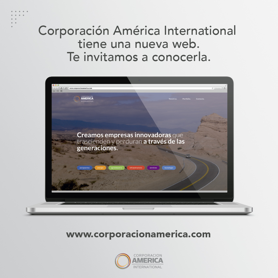 jm_alvarez23's tweet photo. Nueva imagen y contenidos para el restyling de la web de Corporación América International.
Feliz por el producto final y el trabajo en equipo.💪💪 https://t.co/LmPRpPvMzh