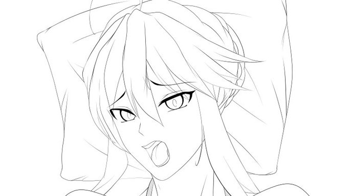 深夜に一人でエチチな乳上描いてます 