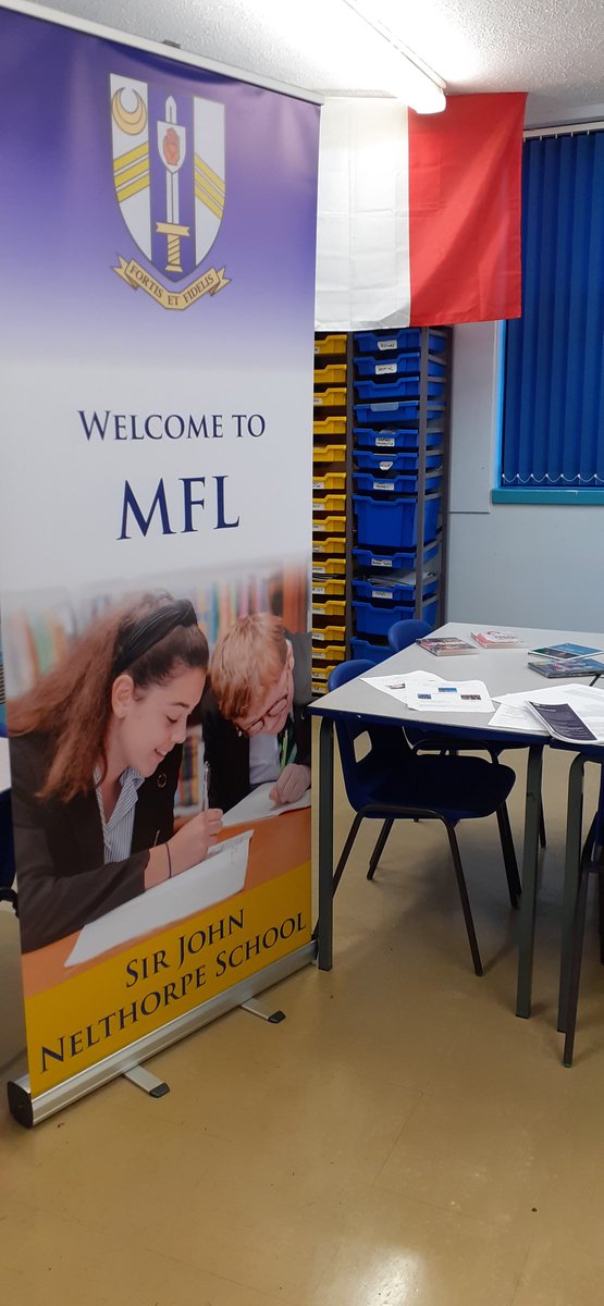 SJN_MFL's tweet photo. Looking forward to Sixth Form Open Evening.   Come and find out about A Level French and German . https://t.co/tw0Pwb72Jq