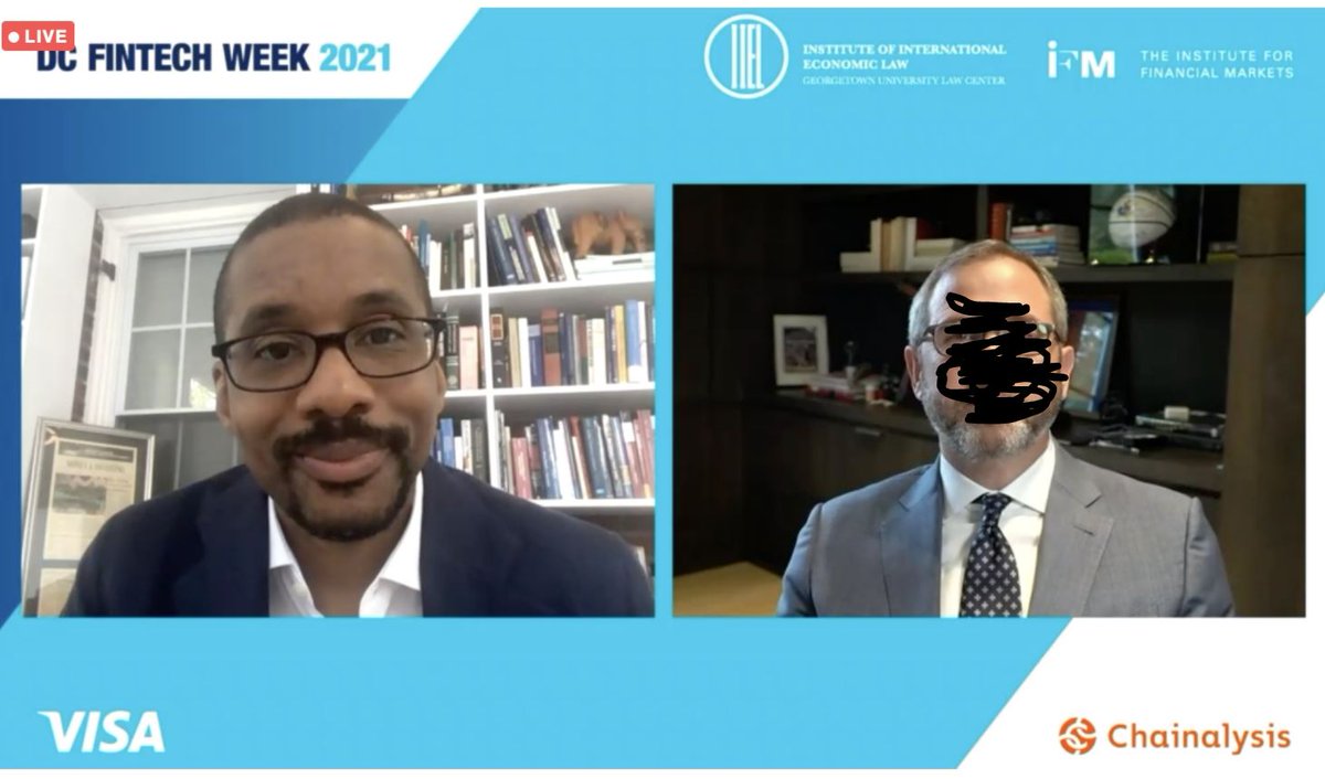 XRP_Productions's tweet photo. Thrilled to sit down and talk with @ChrisBrummerDr as part of #DCFintechWeek2021
Sorry to block out my face, I would prefer to stay anonymous.
#XRP #XRPtheStandard #WhoIsXRPP https://t.co/UXoD0pztlA