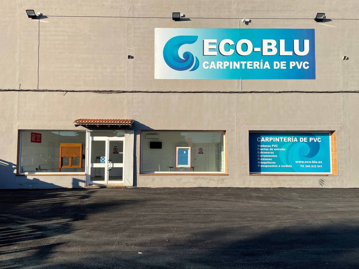 BluPvc's tweet photo. ESTRENAMOS NUEVAS INSTALACIONES PARA SEGUIR OFRECIENDO EL MEJOR SERVICIO!🙂
Avenida de la Ribera Alta 28
46260 Alberique (Valencia)
TELÉFONO: (+34) 618 463 466
EMAIL: info@eco-blu.es https://t.co/slwmfcYdR8