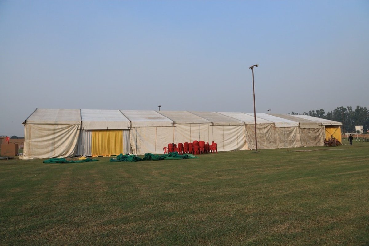mkaindia's tweet photo. Few hours more to go it's #Ijtema2021 Season @ Qadian - Darulamaan .
Preparations are at full throttle.
Masha Allah.
#Islam #Ahmadiyya #MuslimYouth #MKAIjtema #Khuddam https://t.co/IuMTVkspQE