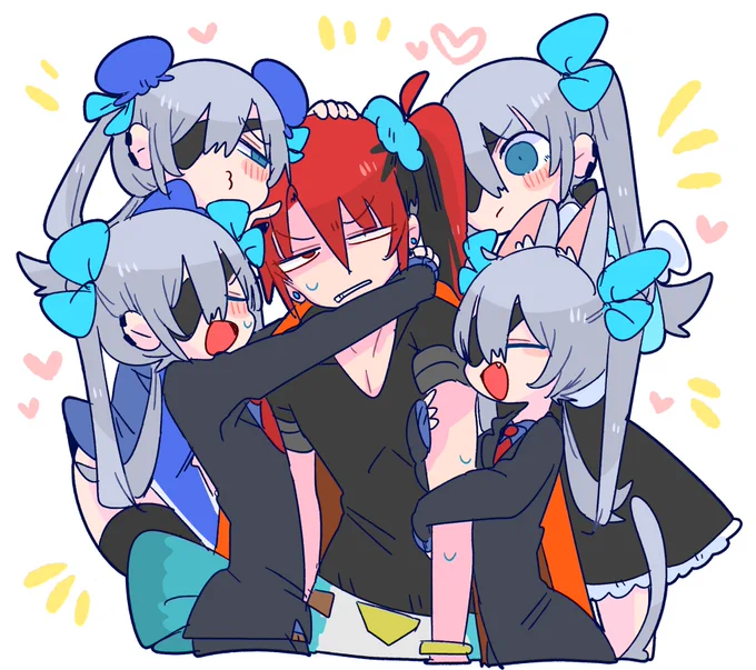 💙💙❤️💙💙 