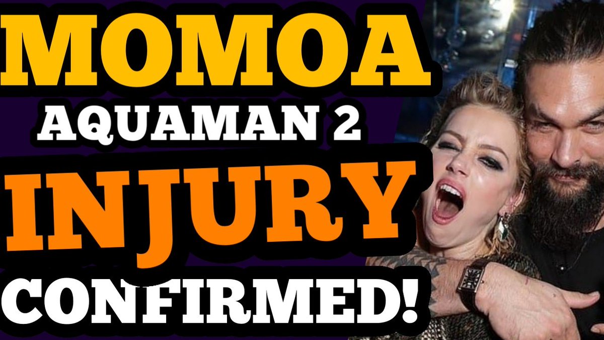 Jason Momoa CONFIRMS Aquaman 2 INJURY! 

Warner Panics; Heard to Blame?!

Video: youtu.be/5dizxc9Pmh4