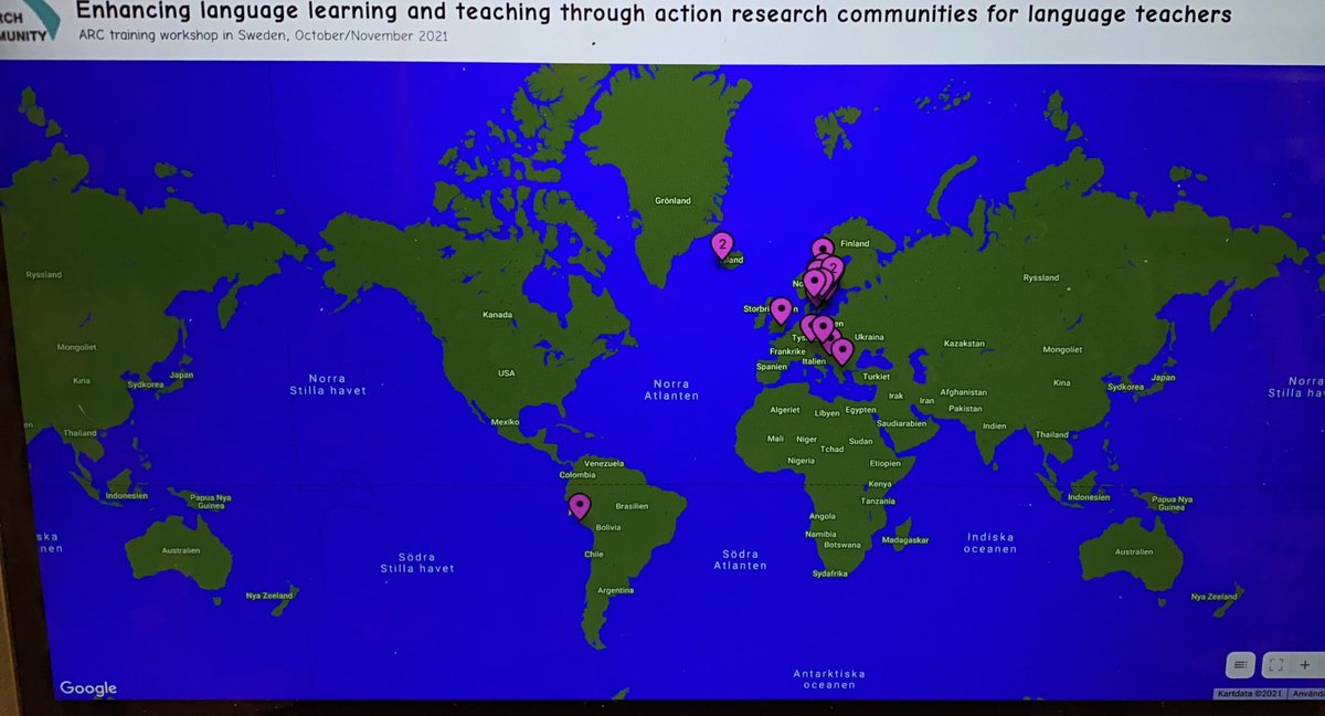 TeacherMe2's tweet photo. After work tonight with @ECMLCELV and @linneuni: Enhancing Intercultural Learning through Action Research Communities for Language Teachers 😅🙌 #älskadetdugör #ksgyf #interculturalcompetence https://t.co/n0x6D7nlEI