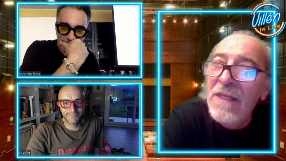 Villenenrique's tweet photo. Os dejo la charla que mantuvimos con el director del festival de cine de @octubrecorto #chechuleon y el director de cine #diegoperez en mi canal de Youtube.
https://t.co/q1EfKkIeBi https://t.co/1lifUu81jh