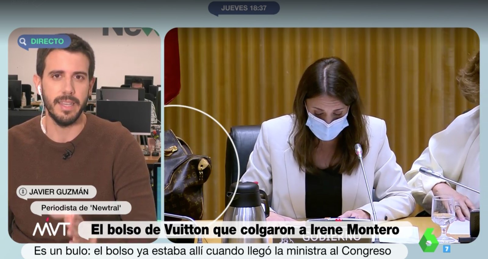 Por qué Irene Montero no lleva un Louis Vuitton (y debería)