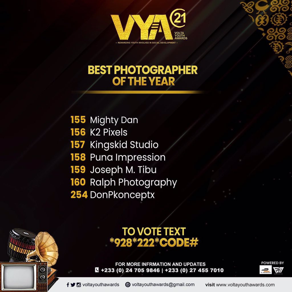midnytupdates's tweet photo. @voltayouthaward has released its final nominees and Voting has commenced.
Vote for your favorite nominee to win
#midnytupdates #vya21 https://t.co/85cnZMOqpT