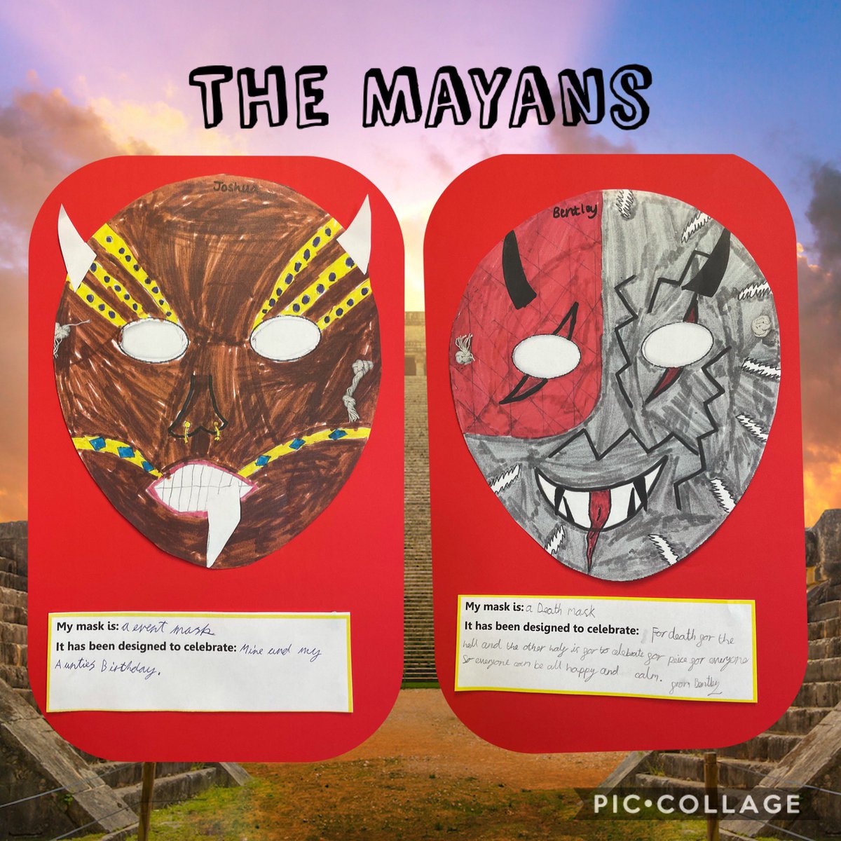 LRobinsonDSM's tweet image. Coming to the end of our topic learning this half term, I always love when the children’s work makes it on to the display! #DTproject #History #TheMayans #Year6 @DsmDixon 💚