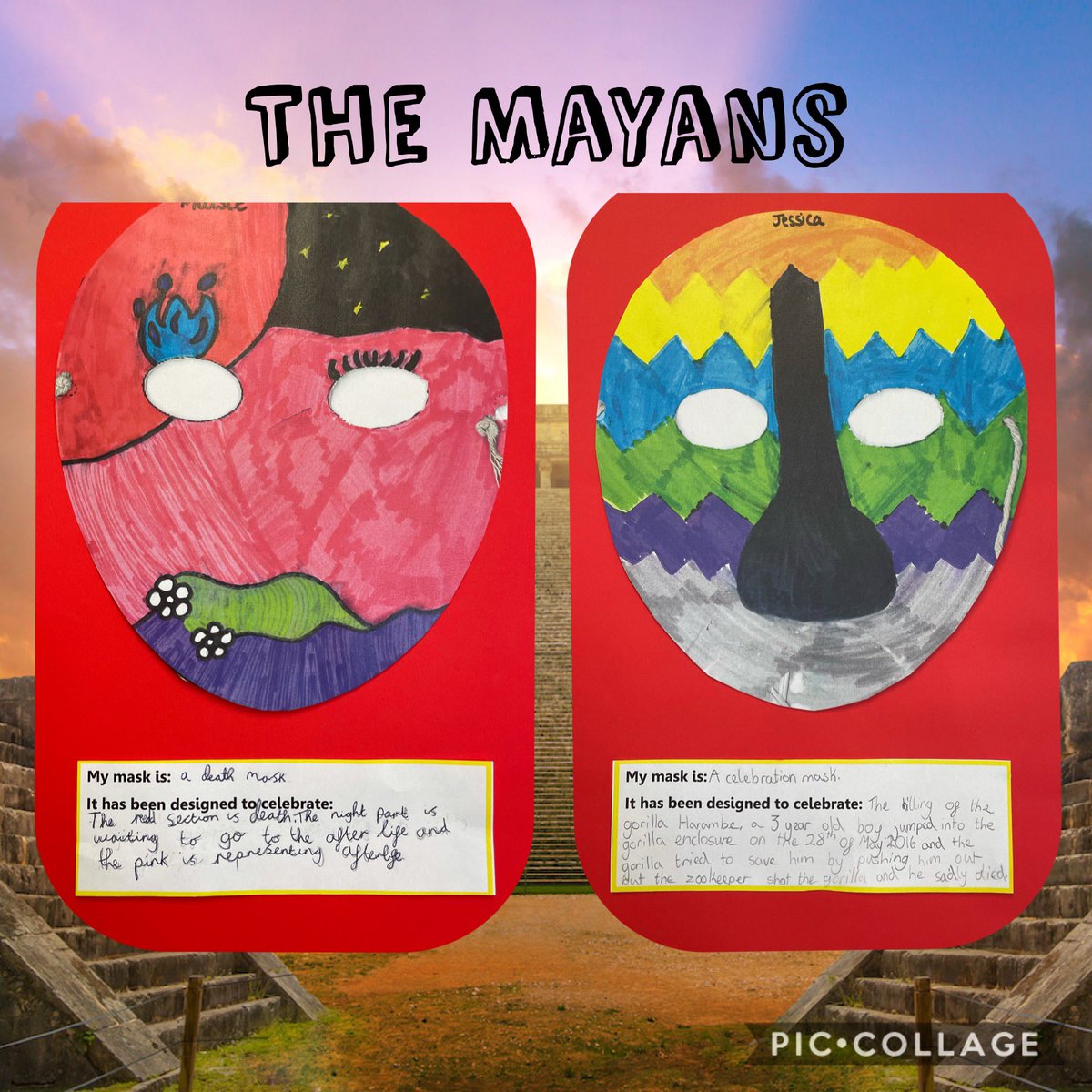 LRobinsonDSM's tweet image. Coming to the end of our topic learning this half term, I always love when the children’s work makes it on to the display! #DTproject #History #TheMayans #Year6 @DsmDixon 💚