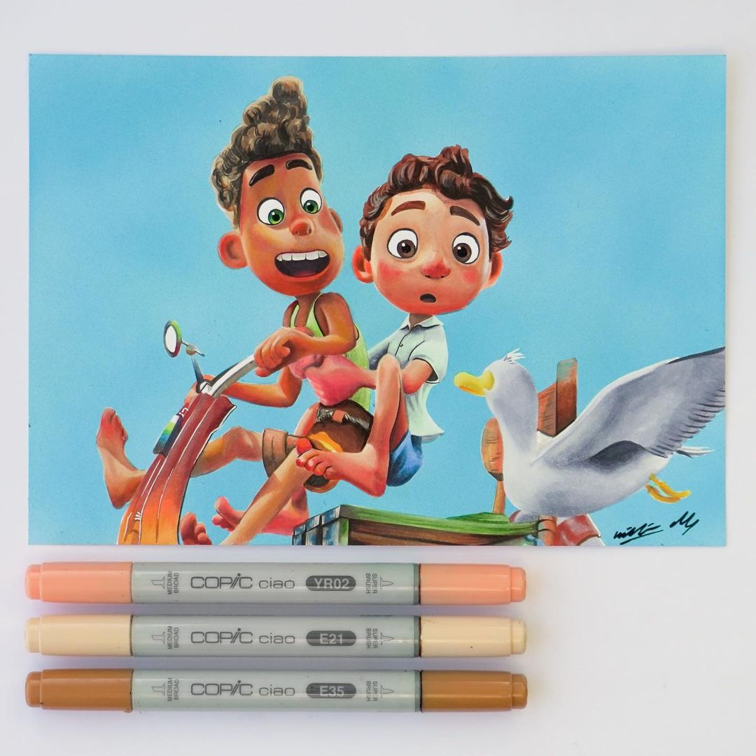 Pixar on X: It's the colors for us.🥰 Art by will_debg on Instagram   / X